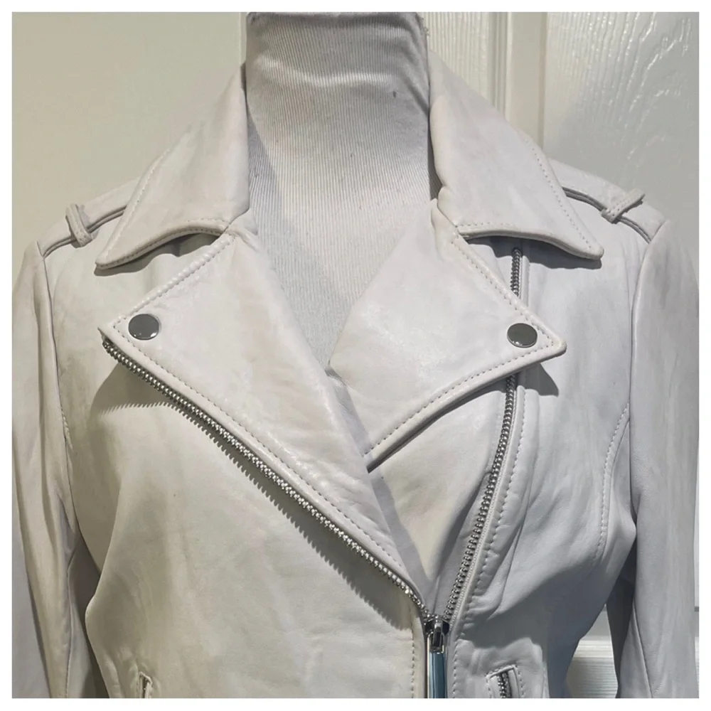 LONDON FOG LEATHER MOTTO JACKET